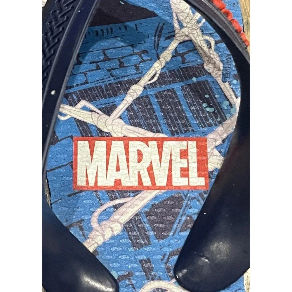 Havaianas Toddler unisex Top Marvel Classics Spiderman Flip Flop Navy 11/12C